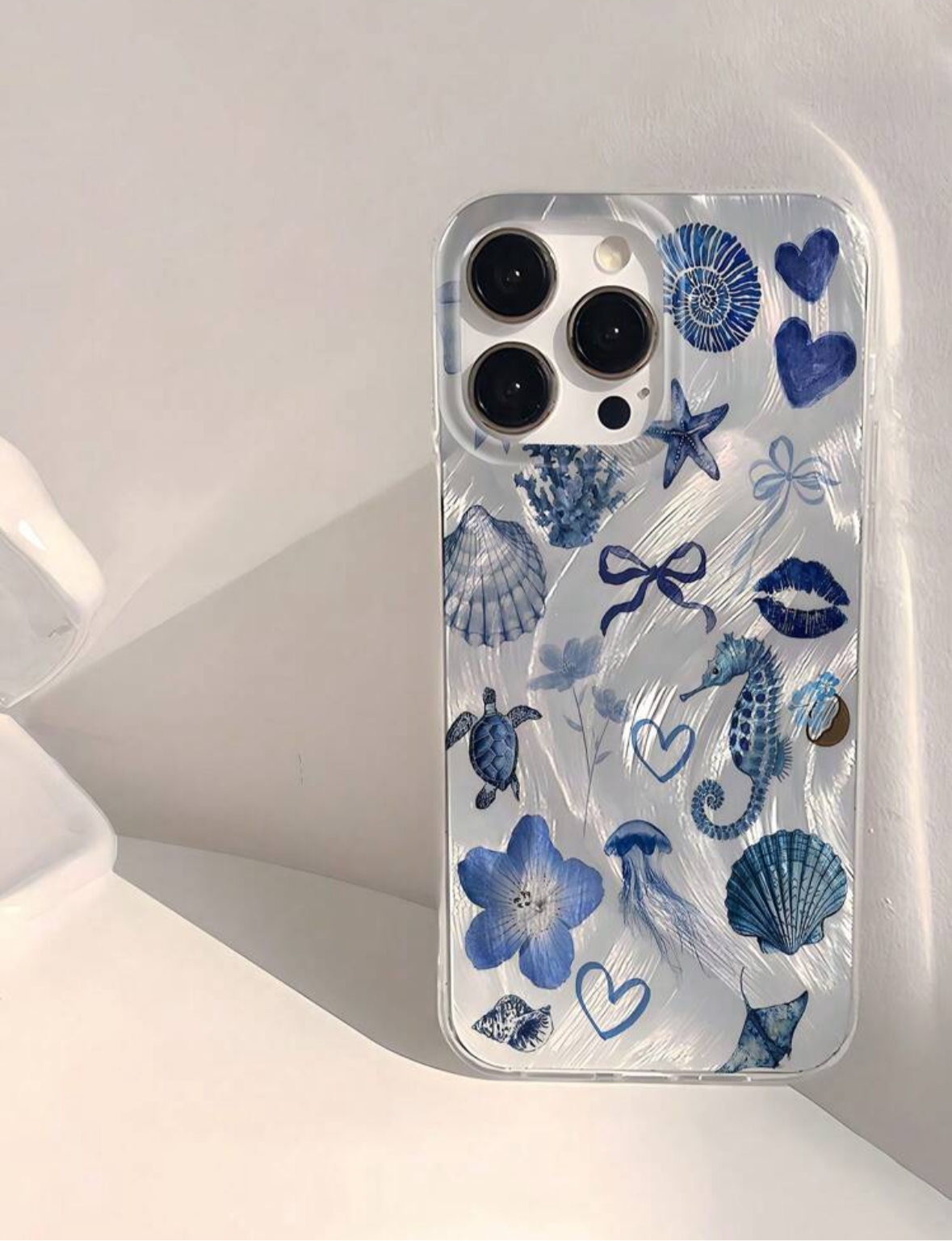 Transparant sea creatures Iphone case