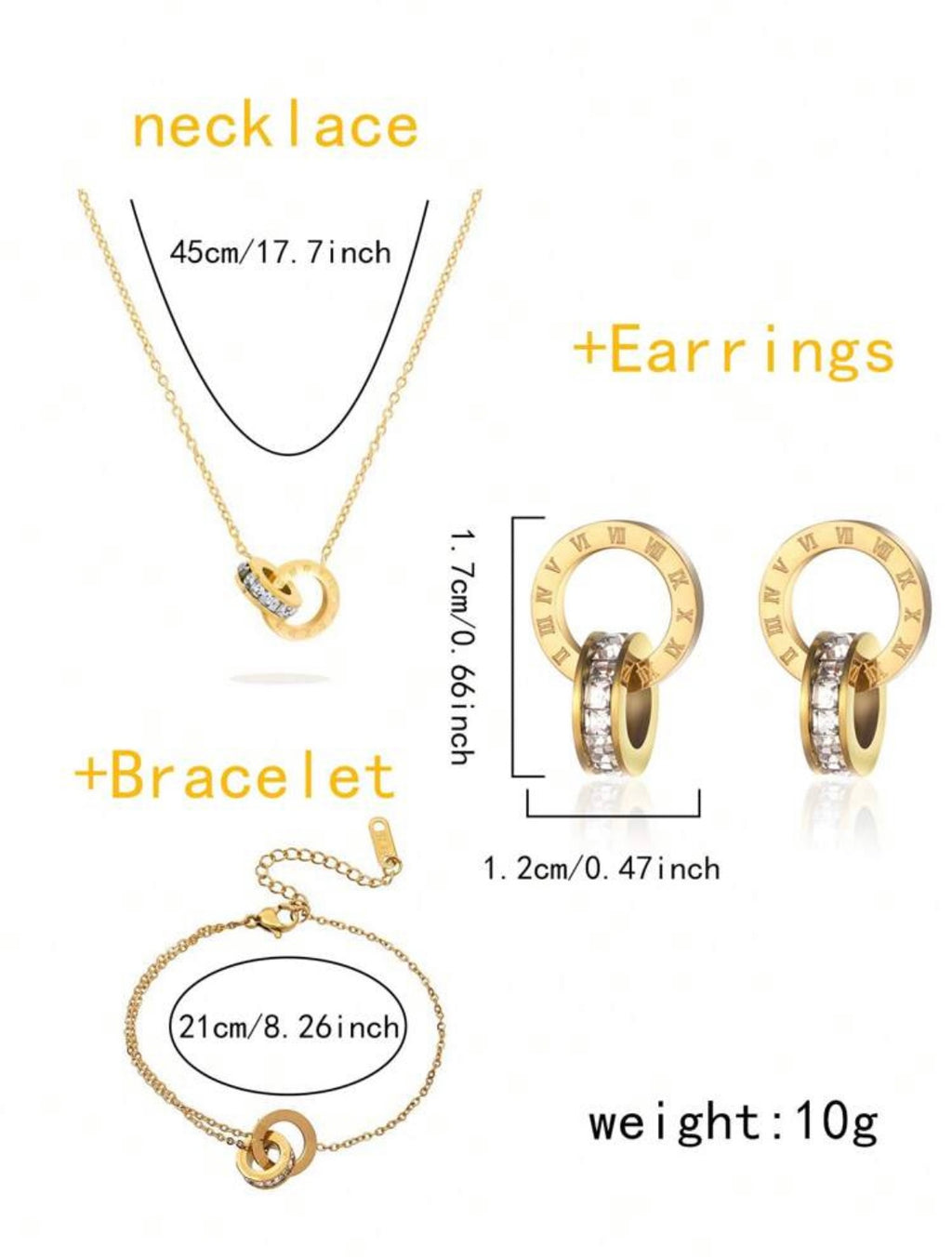 Roman numeral women's pendant necklace