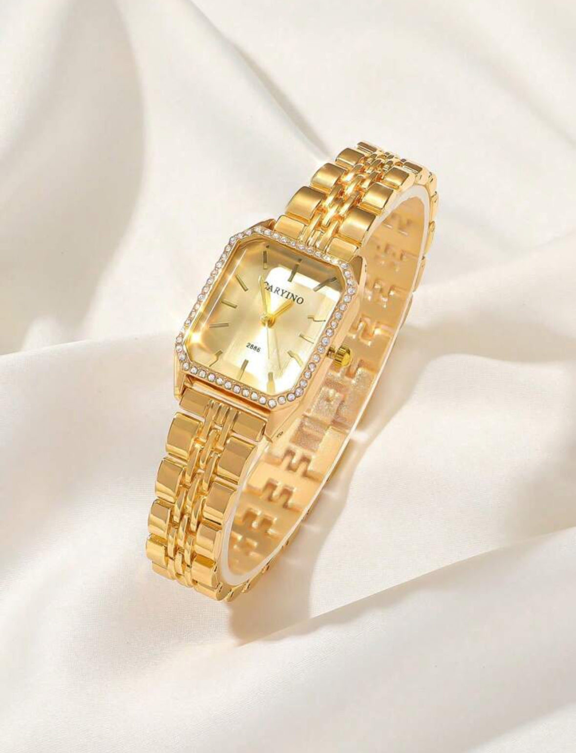 CARYINO women's gold watch