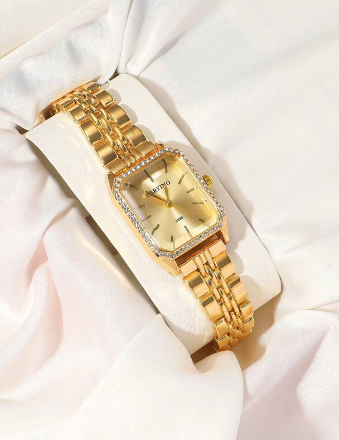 CARYINO women's gold watch