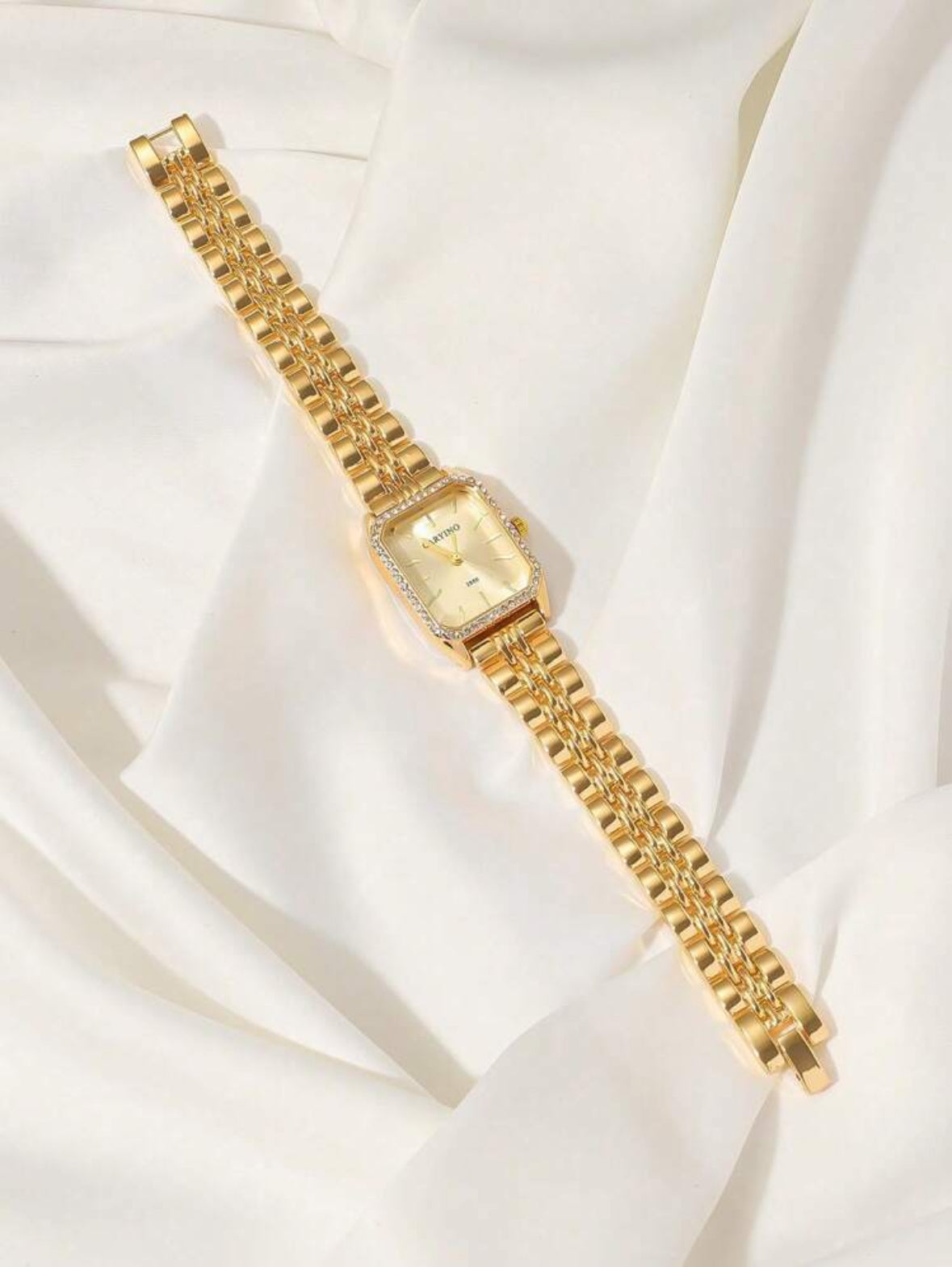 CARYINO women's gold watch