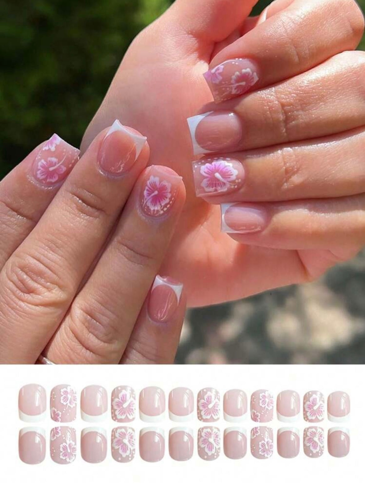 24pcs Beautiful flower stickers for women