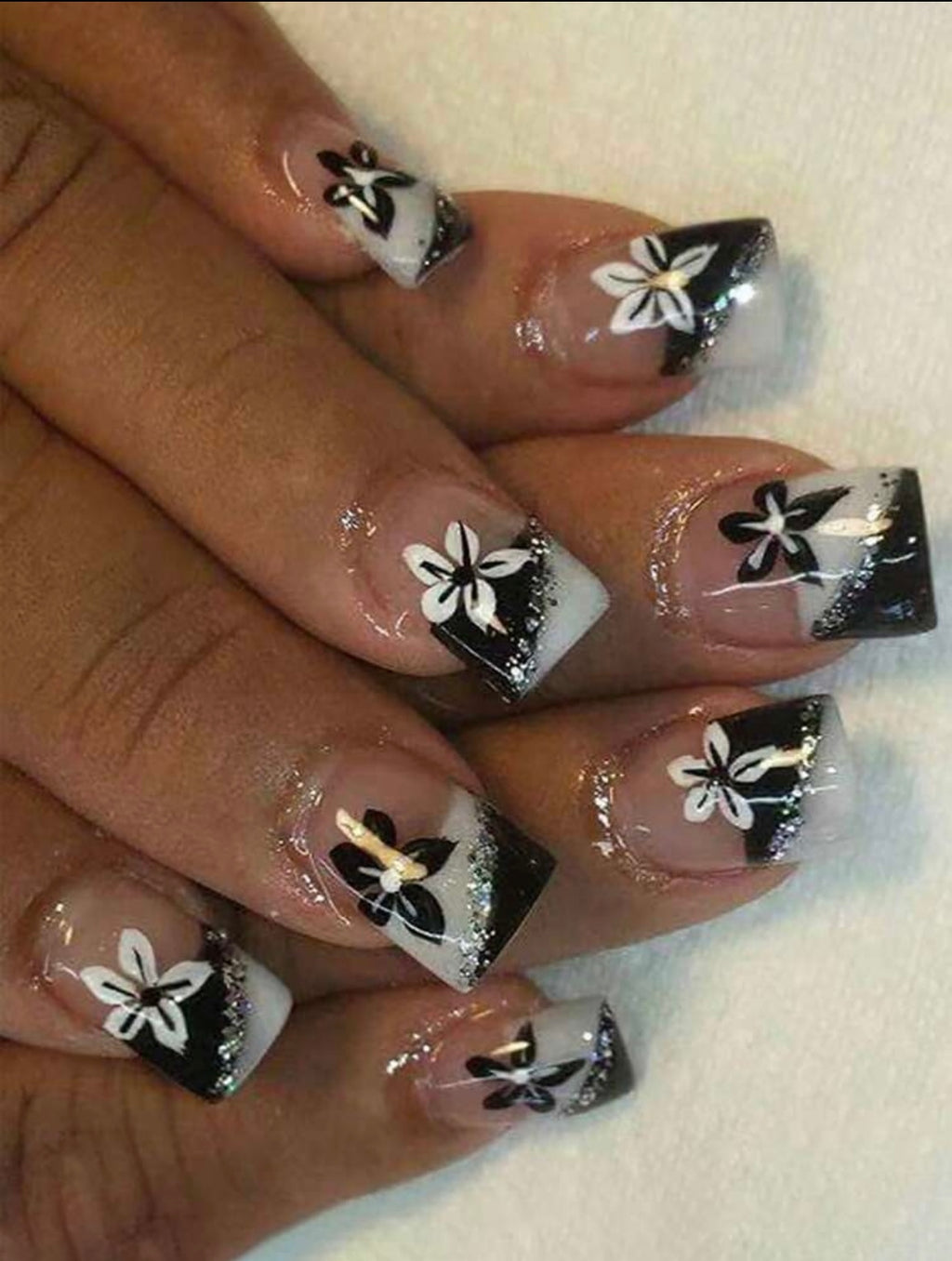 24pcs Beautiful flower stickers for women