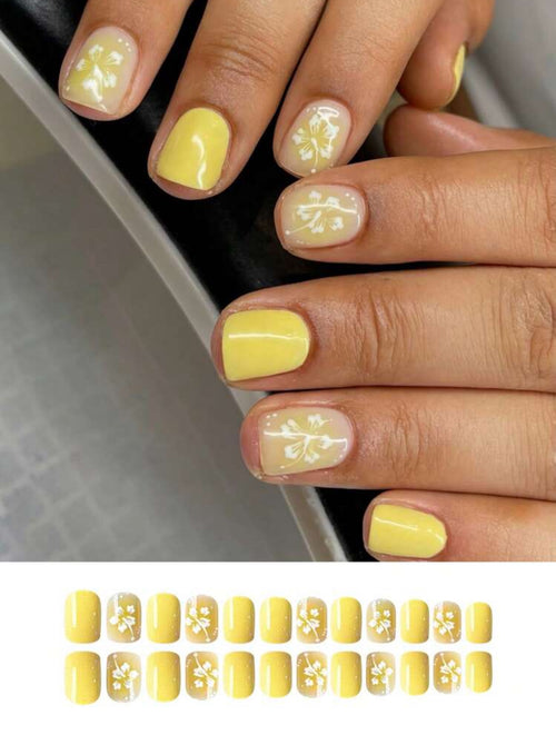 24pcs Beautiful flower stickers for women