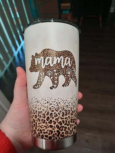 Mom Gifts Mother's Day Christmas Gifts For Women Mom - Stainless Steel Bear Tumbler 20oz photo review
